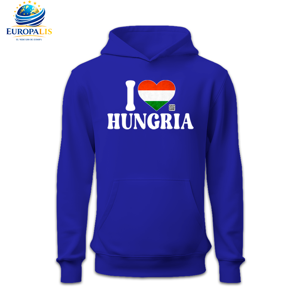 Sudadera con Capucha Bandera Hungría