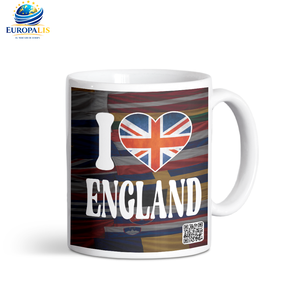 Taza I Love England