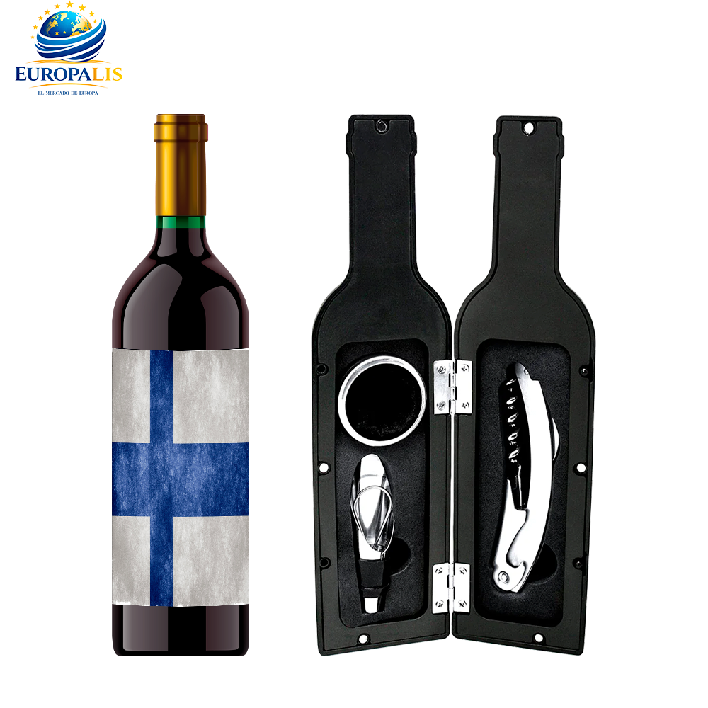 Kit Sacacorchos Bandera Finlandia