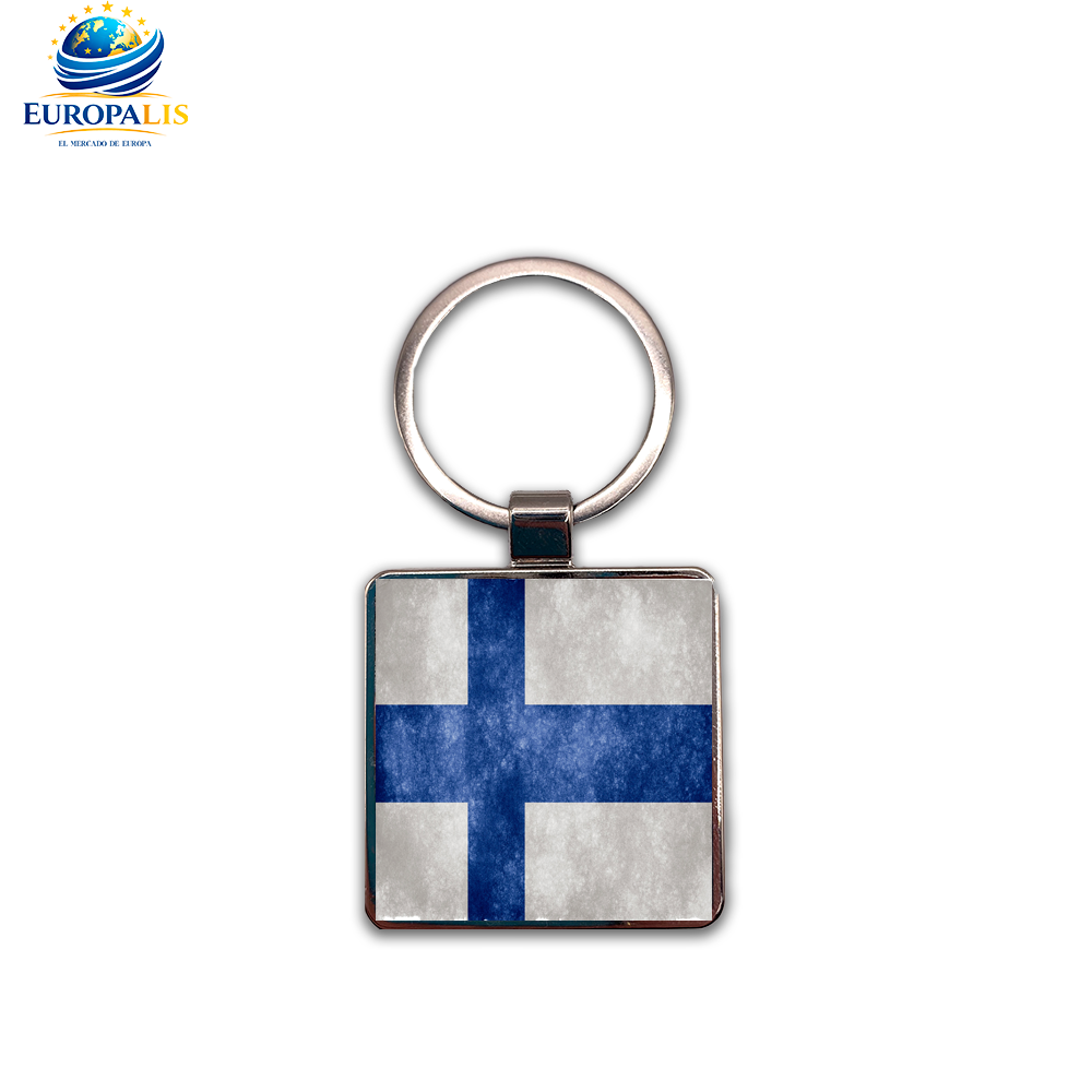 Llavero Bandera Finlandia