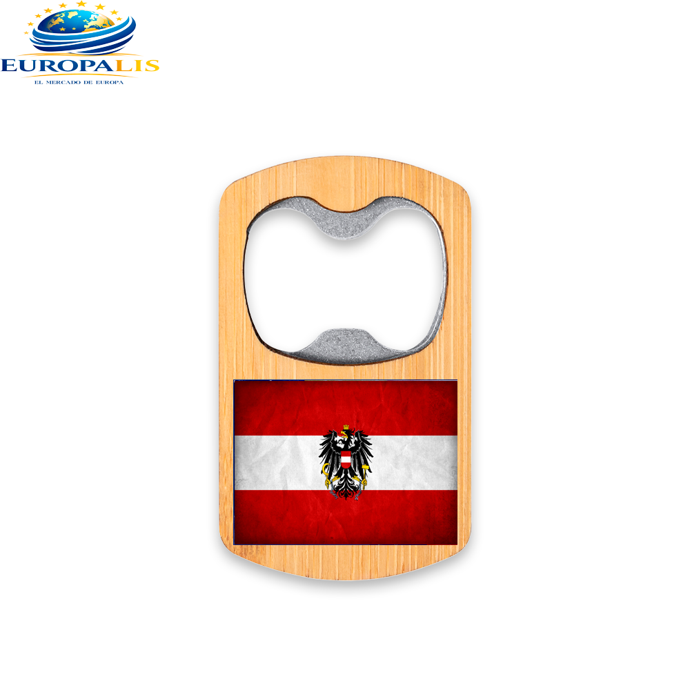 Abridor de Cerveza Bandera Austria