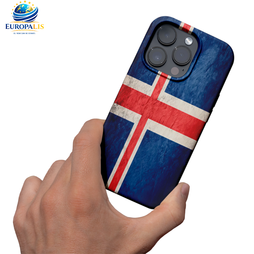 Funda Móvil Bandera Islandia