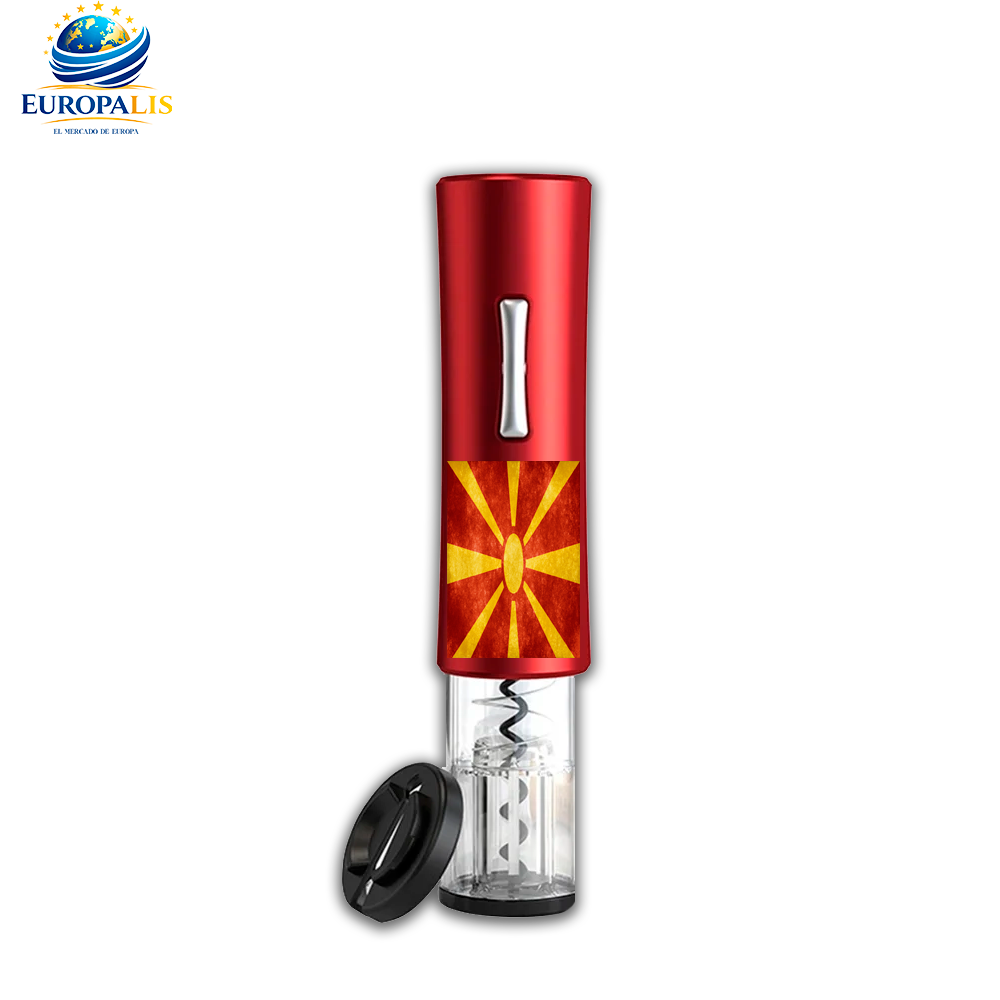 Sacacorchos Eléctrico Bandera Macedonia