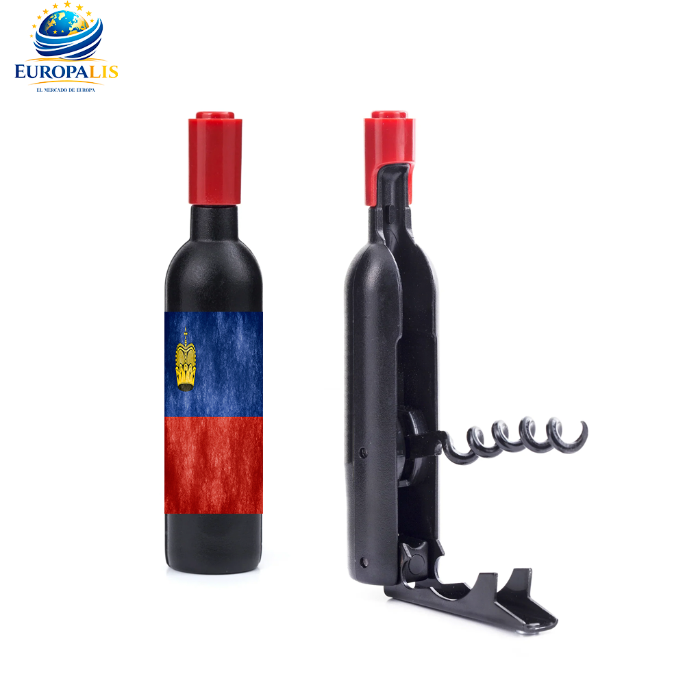 Sacacorchos Bandera Liechtenstein