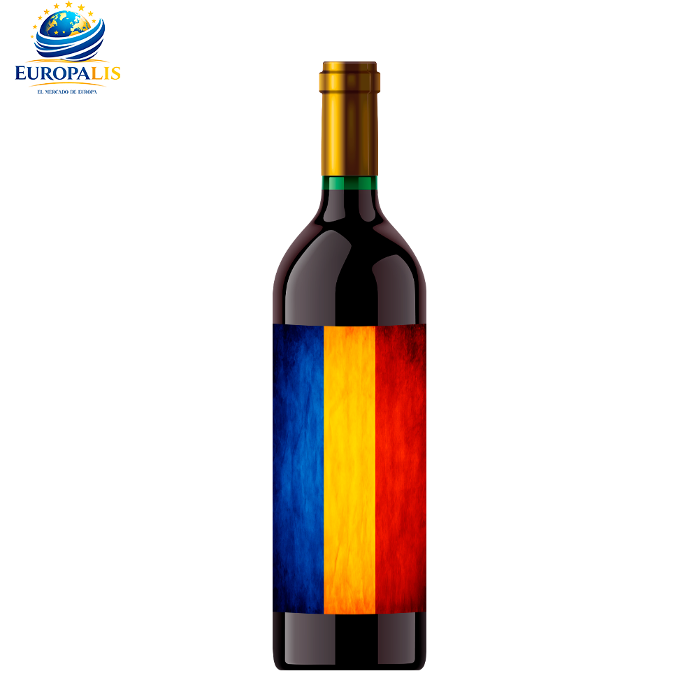 Vino Tinto Bandera Rumanía