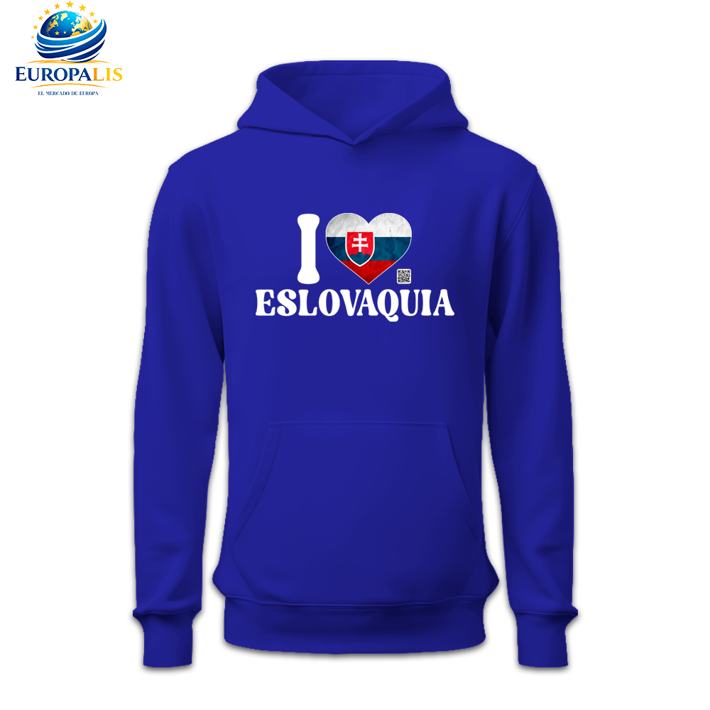 Sudadera con Capucha Bandera Eslovaquia