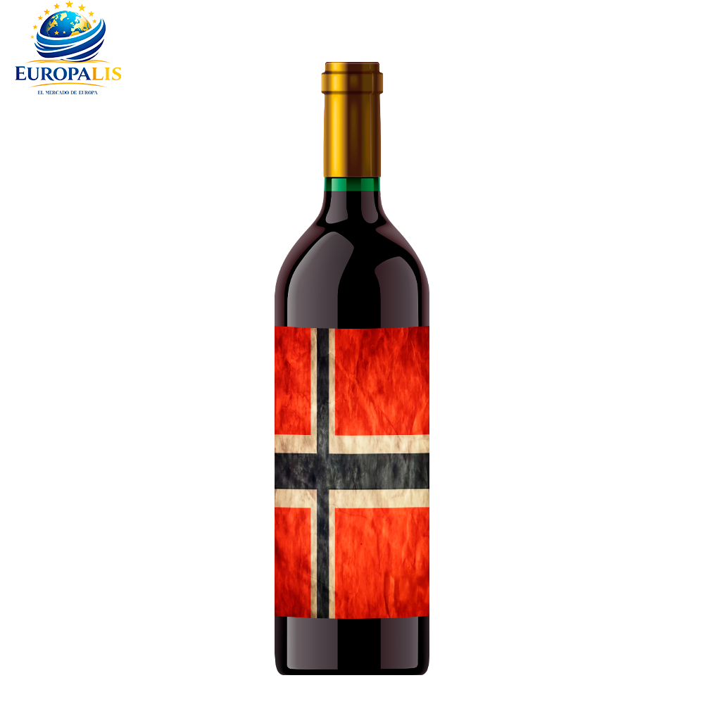Vino Tinto Bandera Noruega