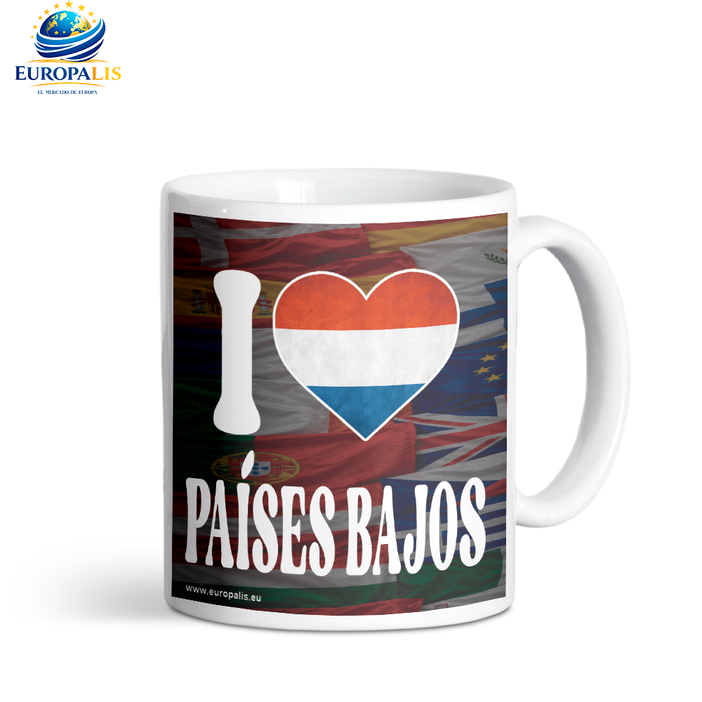 Taza Bandera Países Bajos