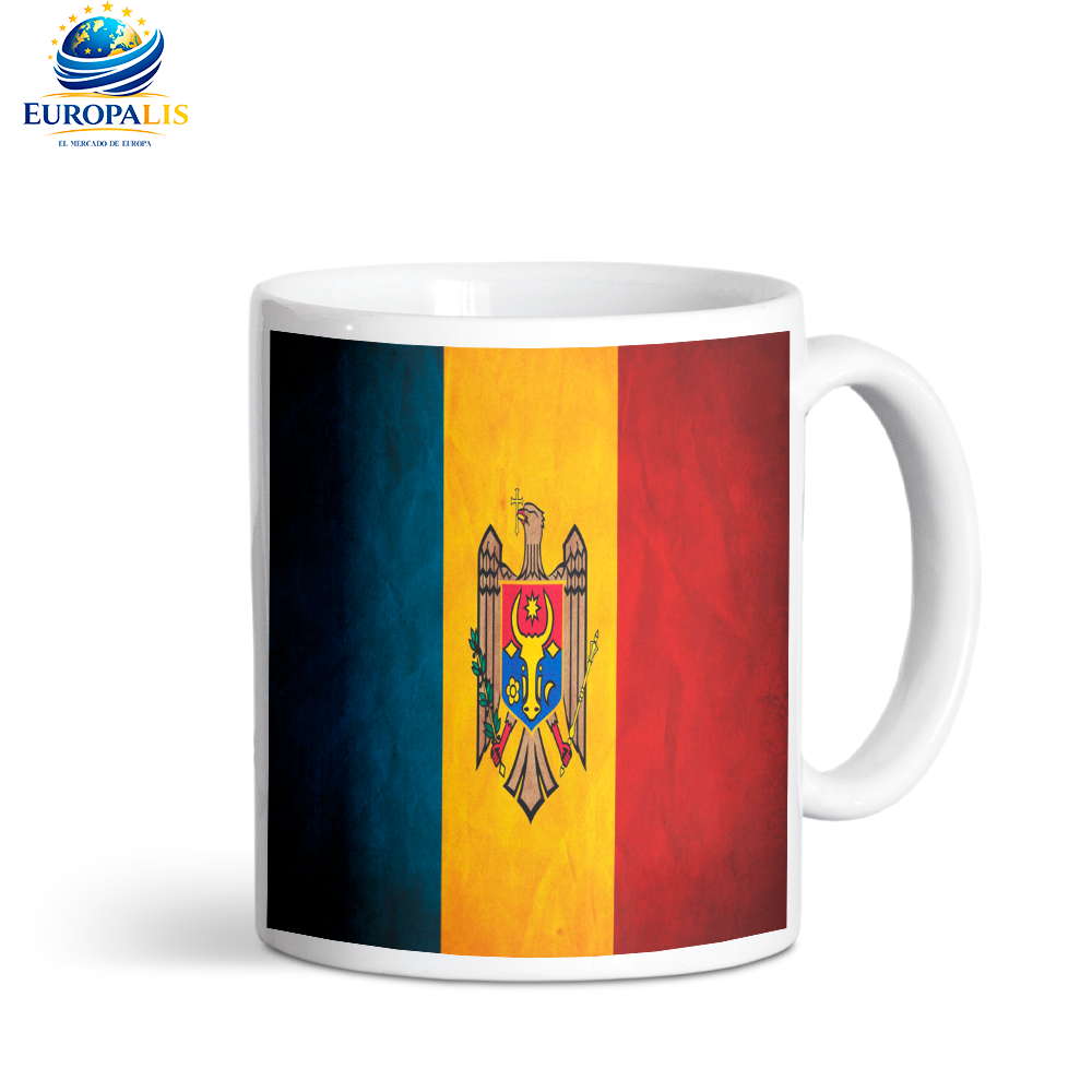 Taza Bandera Moldavia