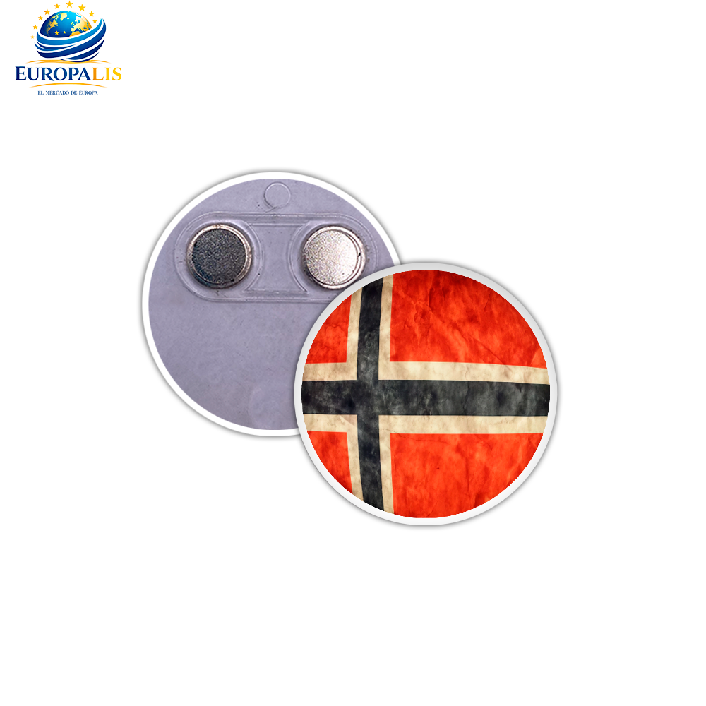 Imán Redondo Bandera Noruega