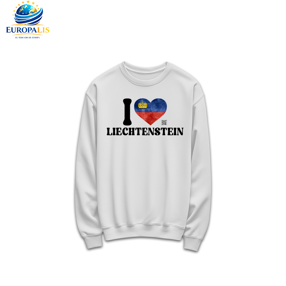 Sudadera sin Capucha Bandera Liechtenstein