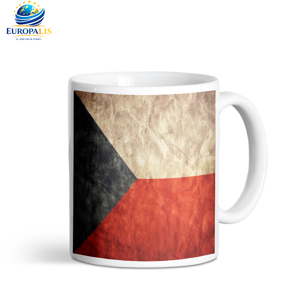 Taza Bandera República Checa