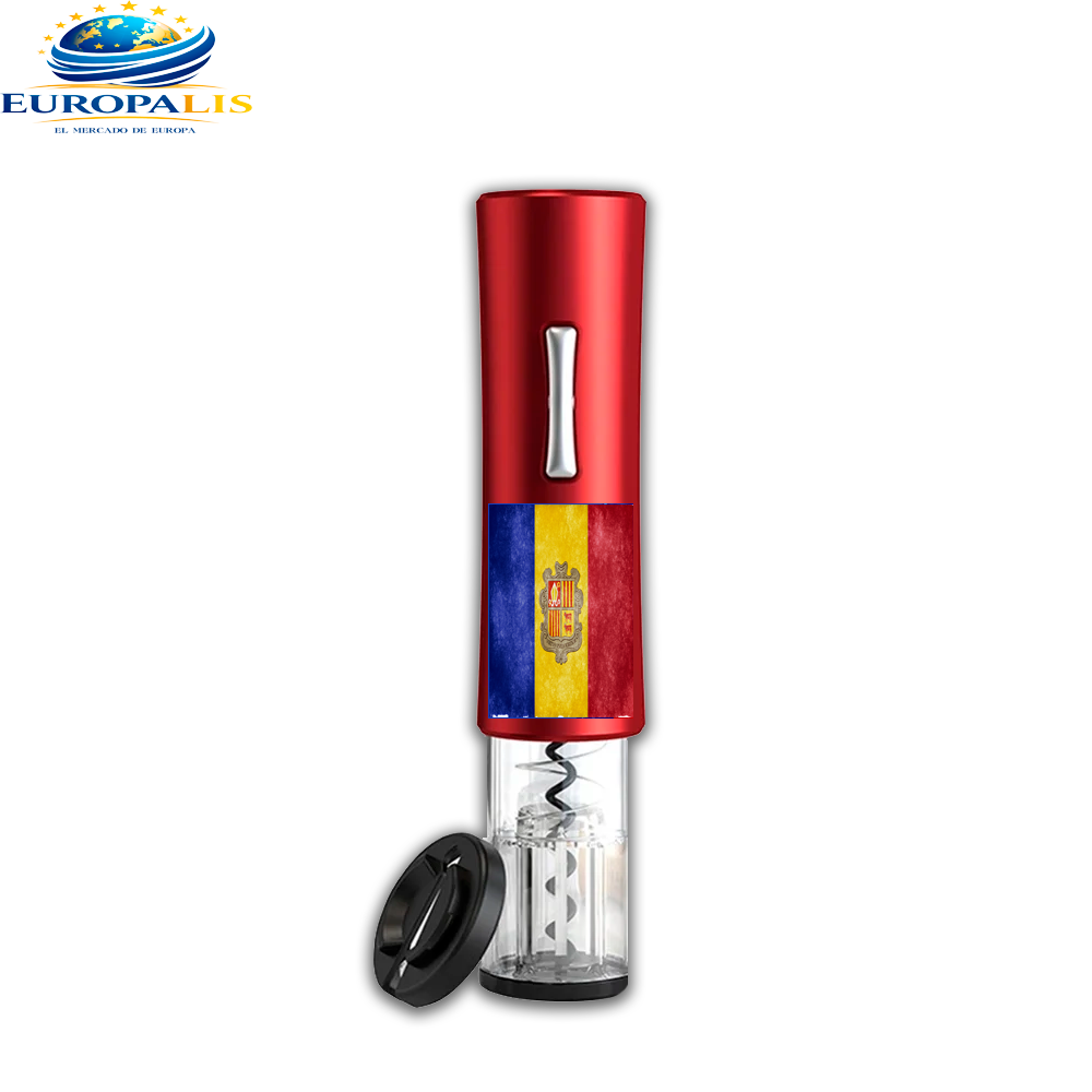Sacacorchos Eléctrico Bandera Andorra