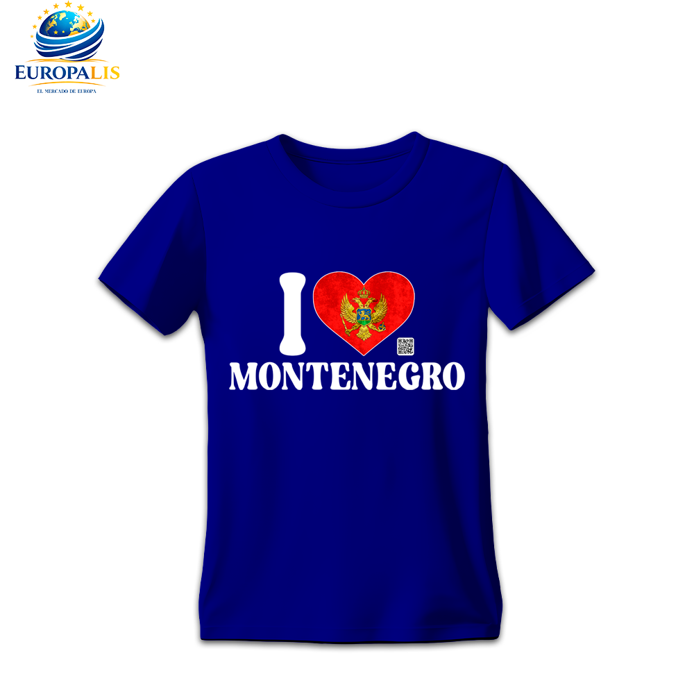 Camiseta Bandera Montenegro