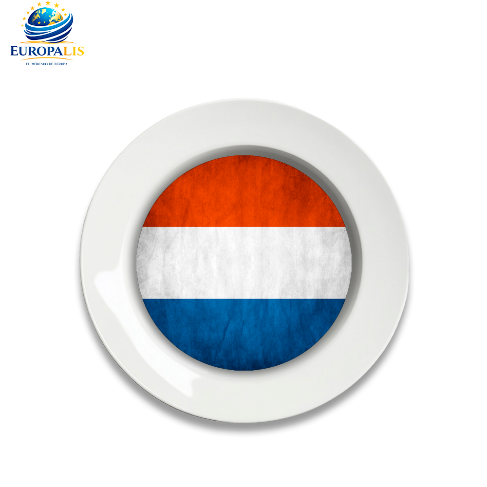 Plato Bandera Países Bajos
