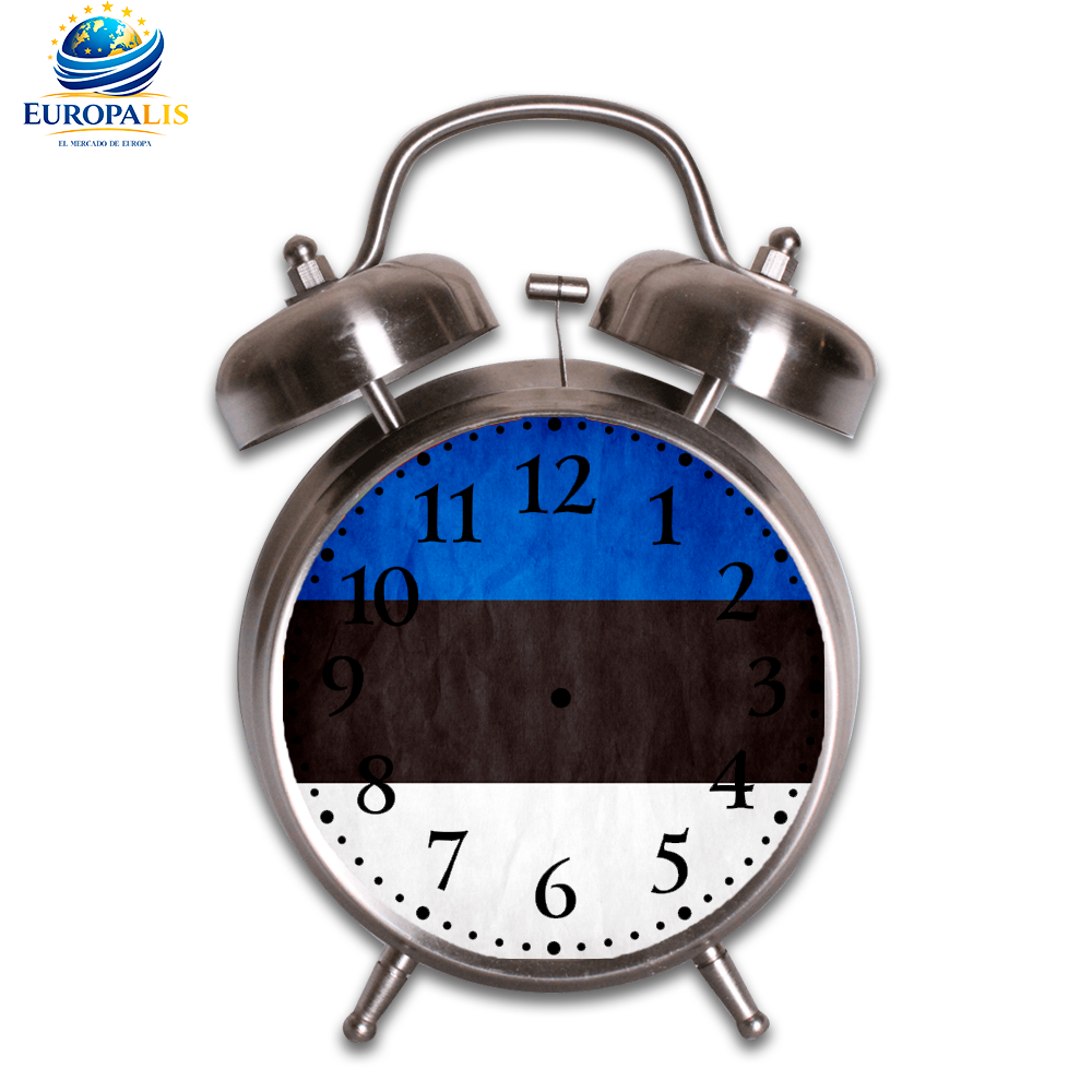 Reloj Despertador Bandera Estonia