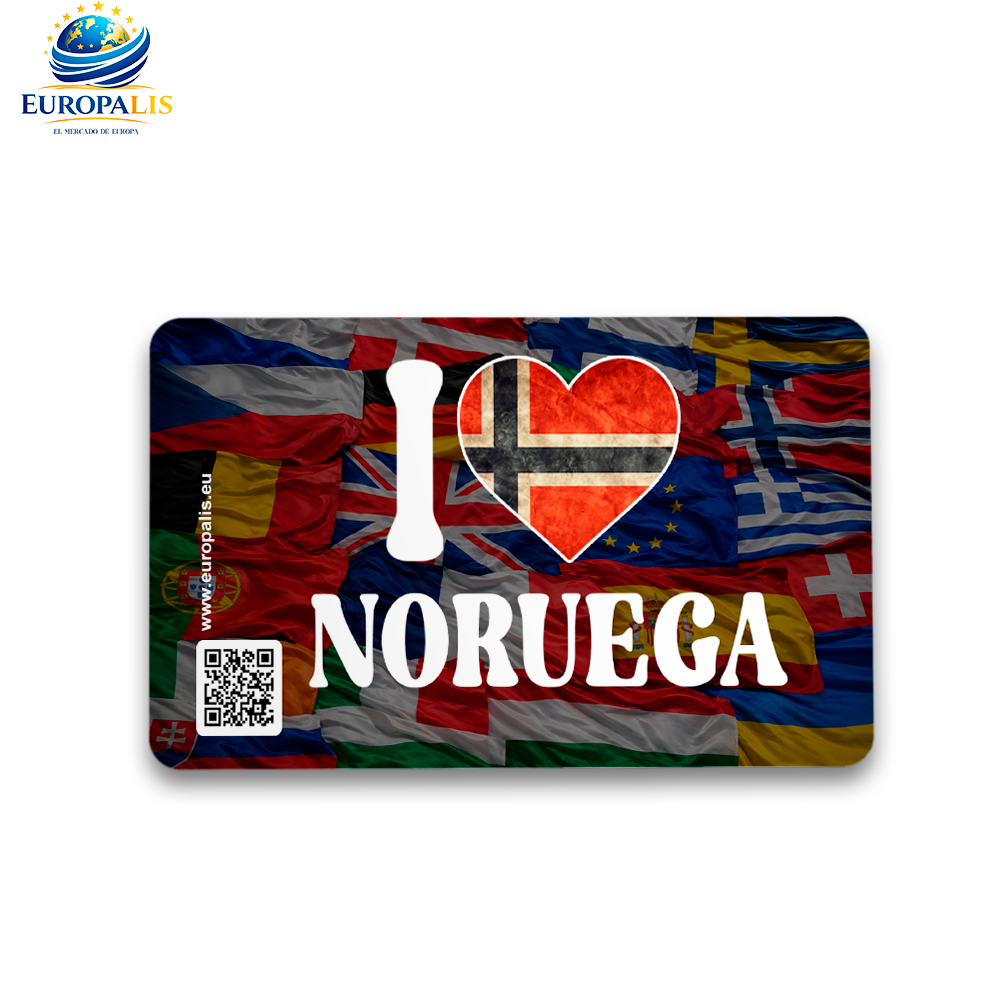 Imán I Love Noruega