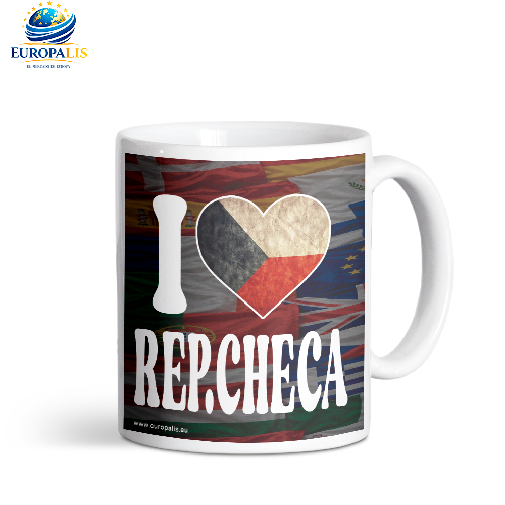 Taza I Love República Checa