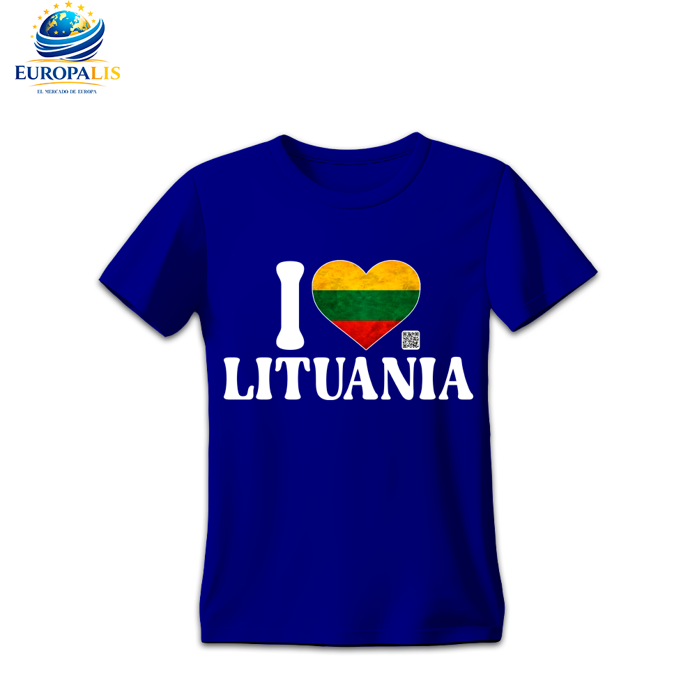 Camiseta Bandera Lituania