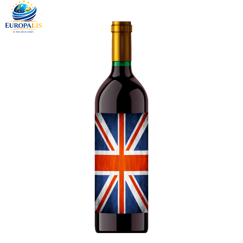 Vino Dorado Bandera Gran Bretaña