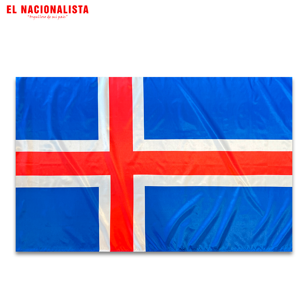 Bandera Islandia 150x90 CM