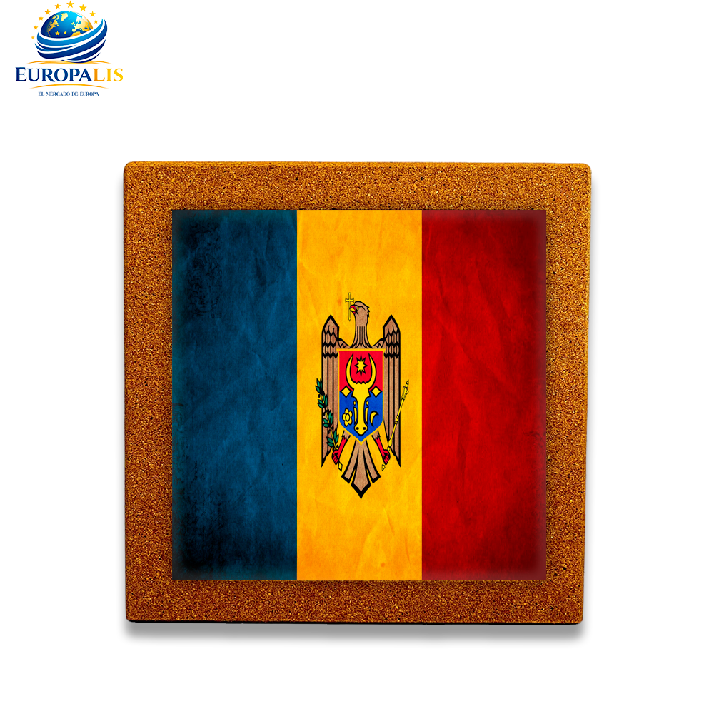 Baldosa Bandera Moldavia