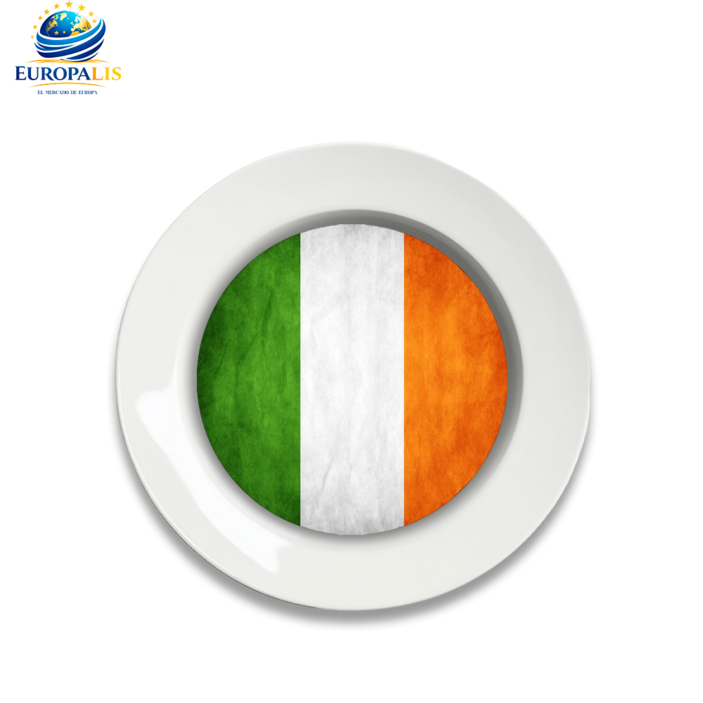 Plato Bandera Irlanda