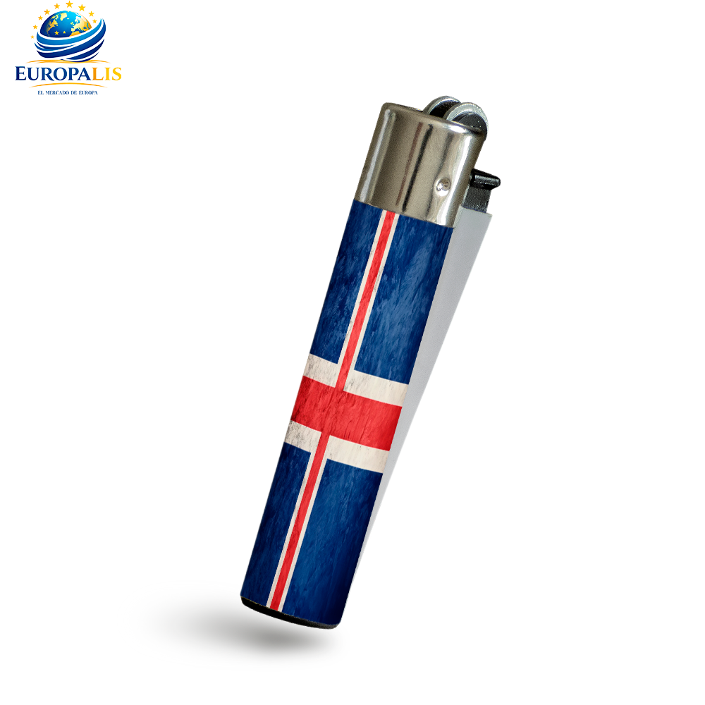 Mechero Bandera Islandia