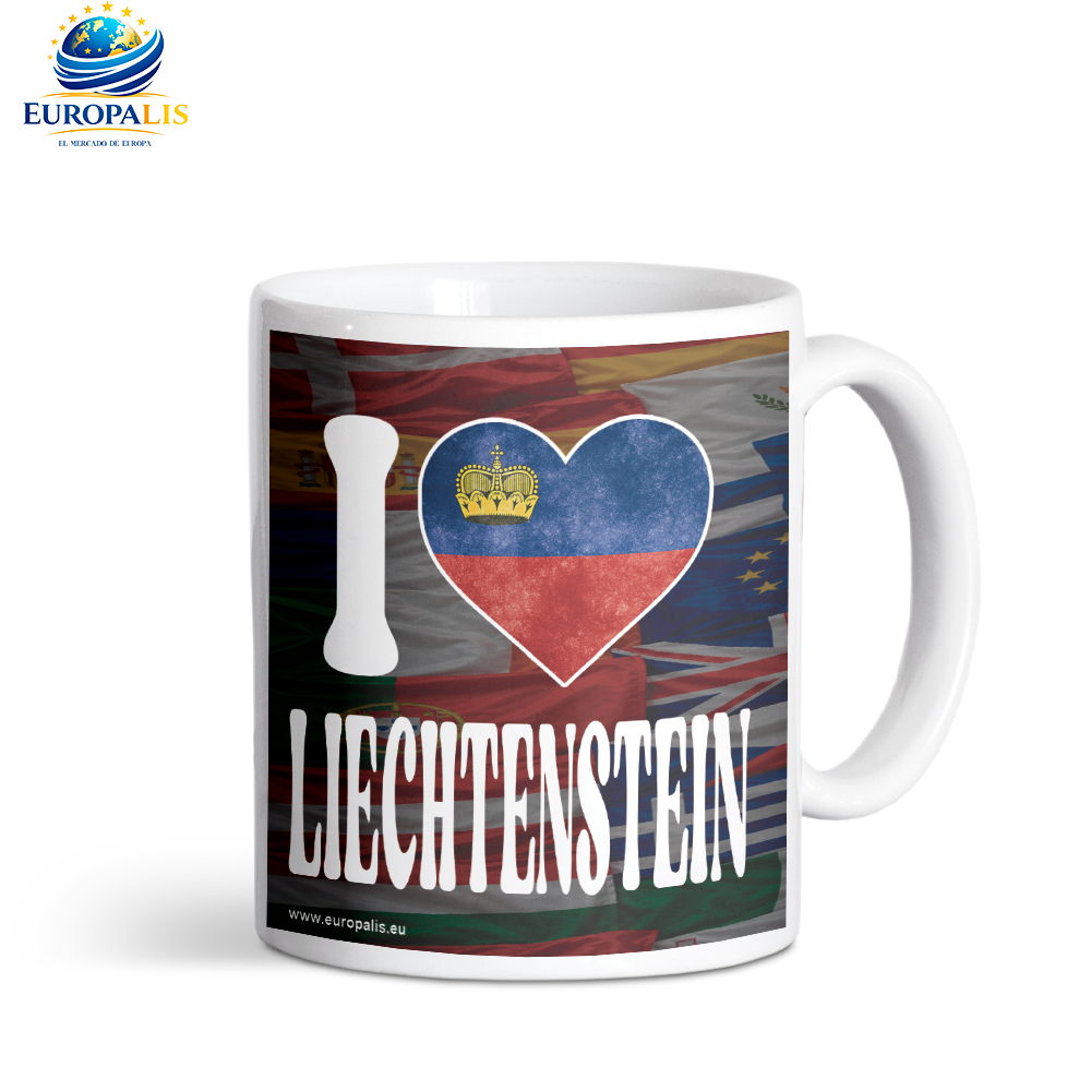 Taza I Love Liechtenstein