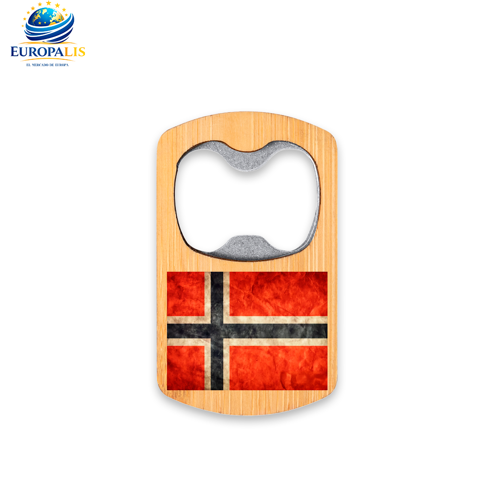 Abridor de Cerveza Bandera Noruega