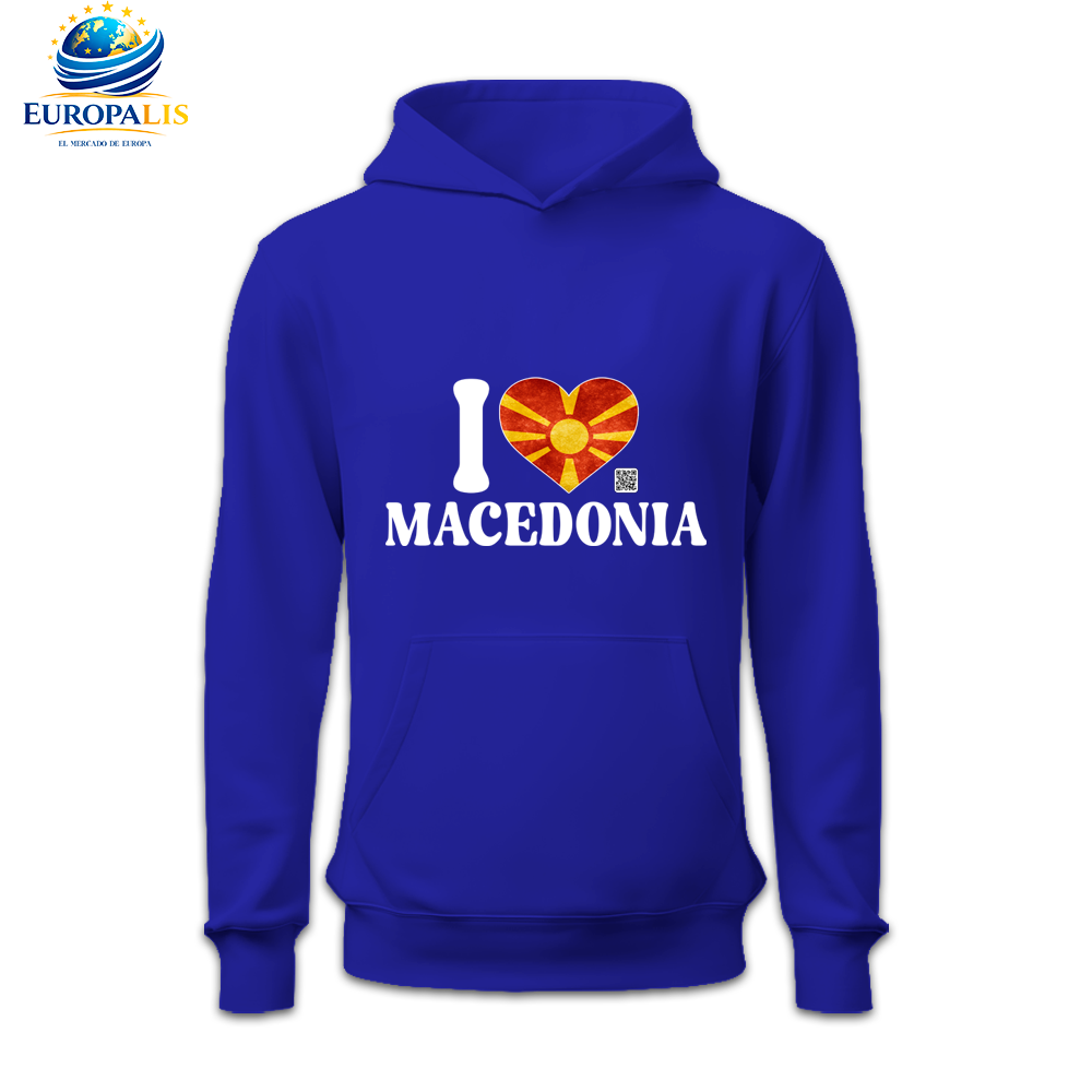 Sudadera con Capucha Bandera Macedonia
