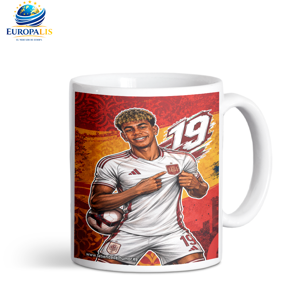 Taza "Lamine Yamal"