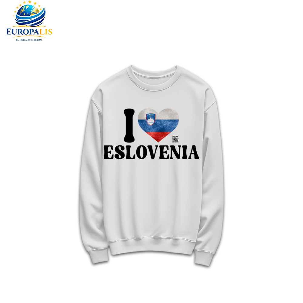 Sudadera sin Capucha Bandera Eslovenia