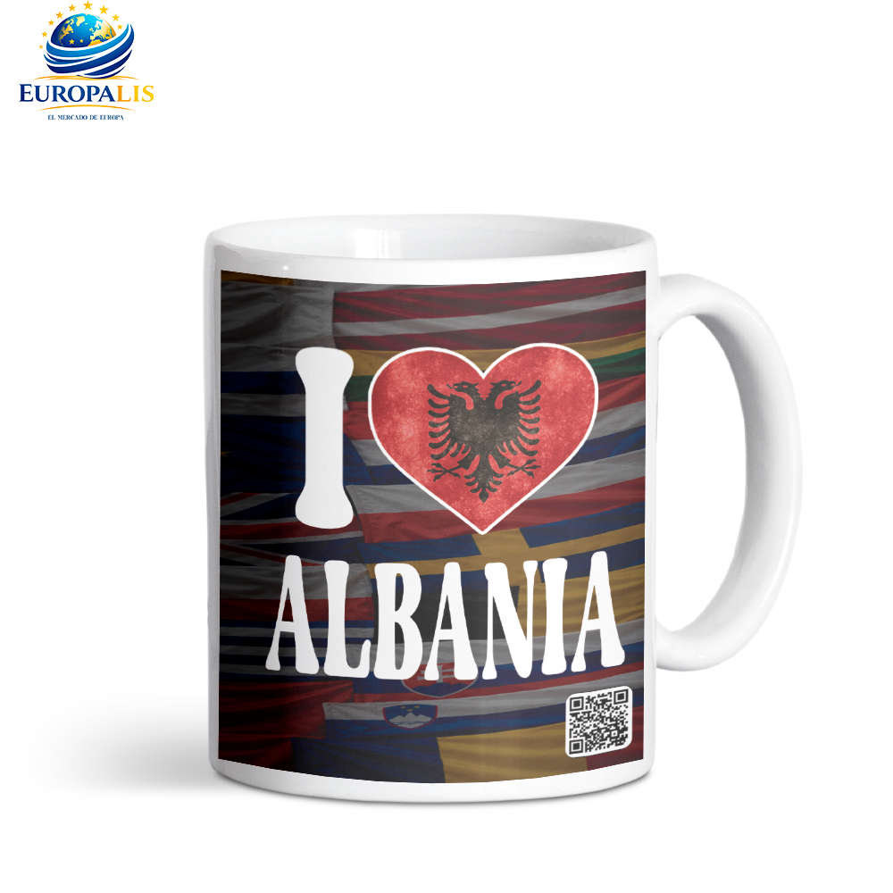 Taza I Love Albania