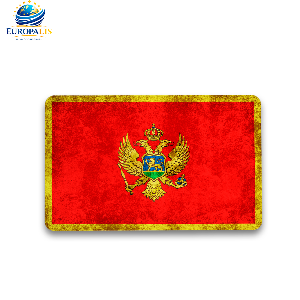 Pegatina Bandera Montenegro