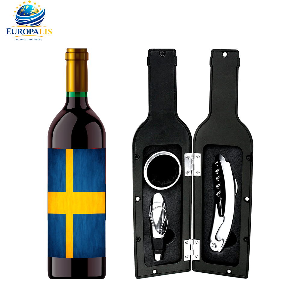 Kit Sacacorchos Bandera Suecia