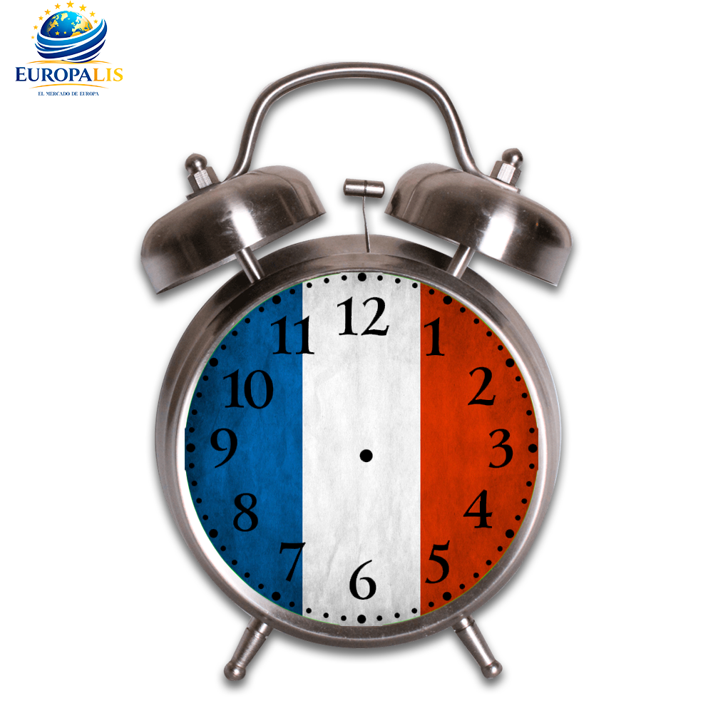 Reloj Despertador Bandera Francia