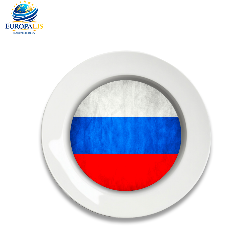 Plato Bandera Rusia