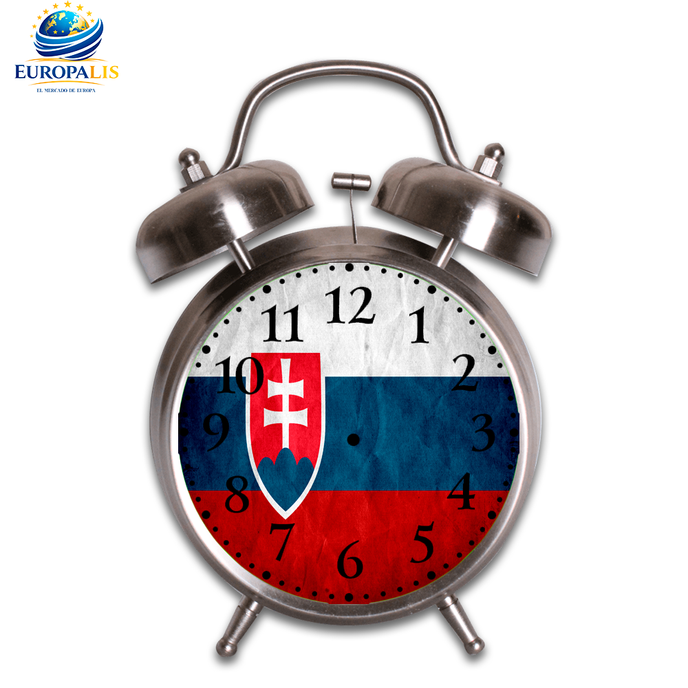 Reloj Despertador Bandera Eslovaquia