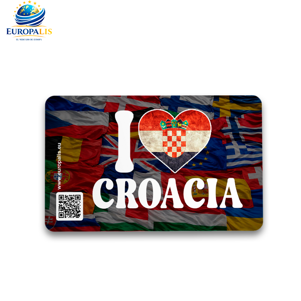 Imán I Love Croacia