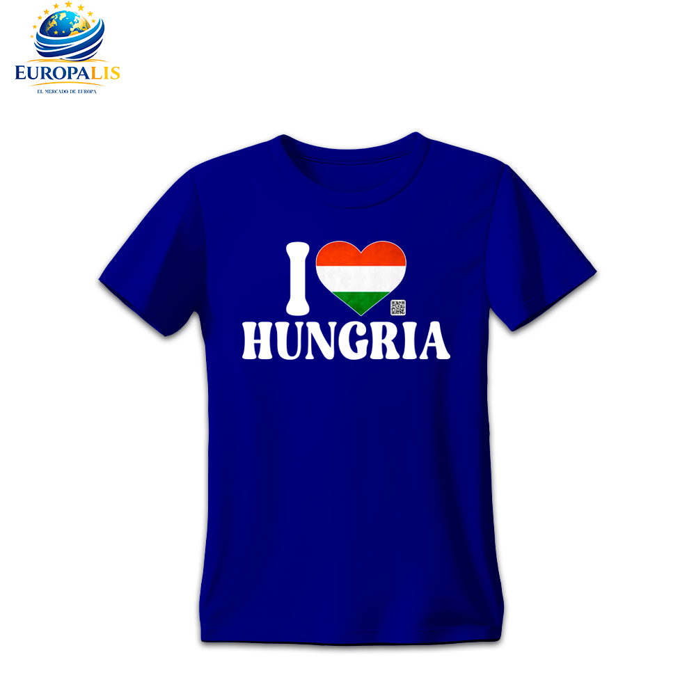 Camiseta Bandera Hungría