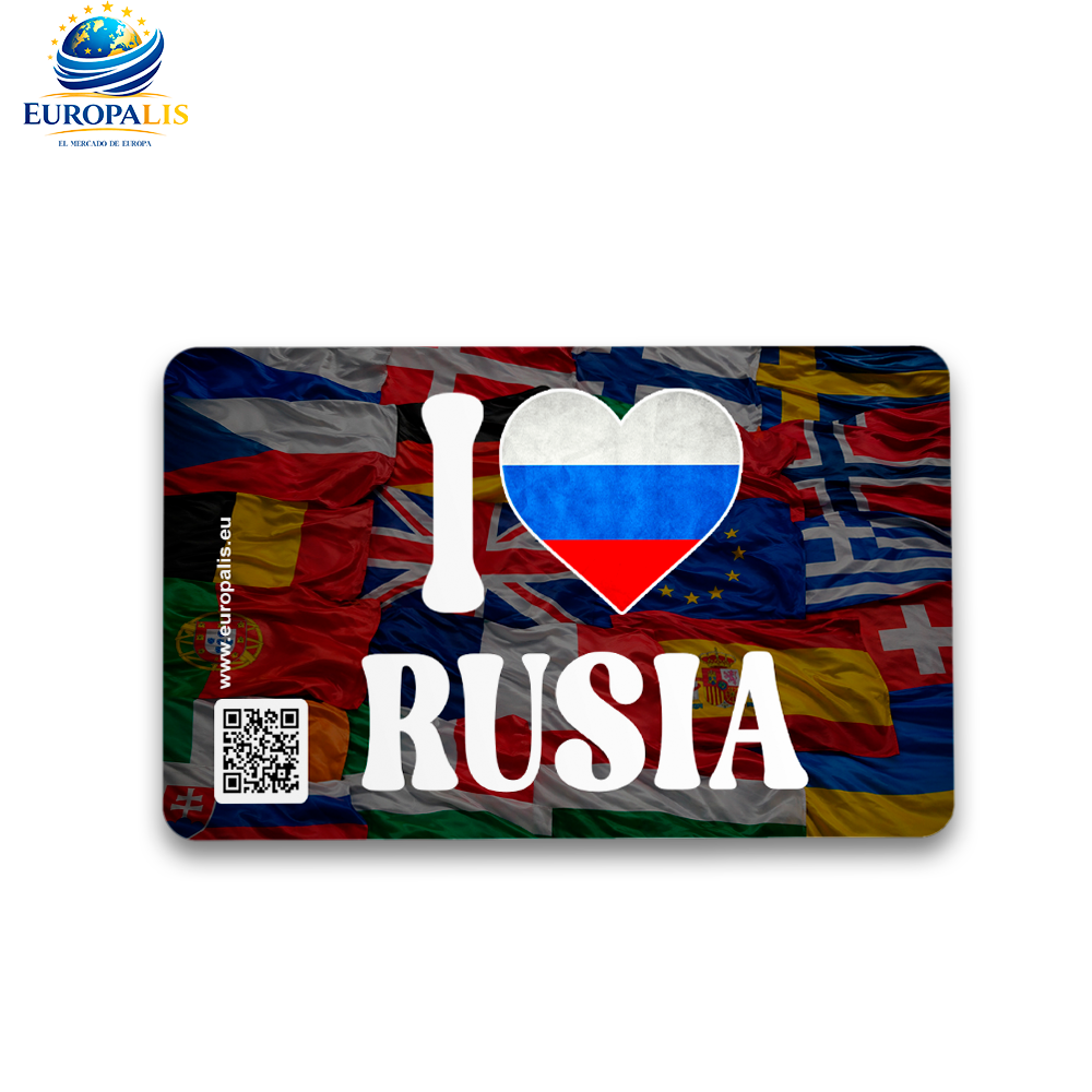 Imán I Love Rusia