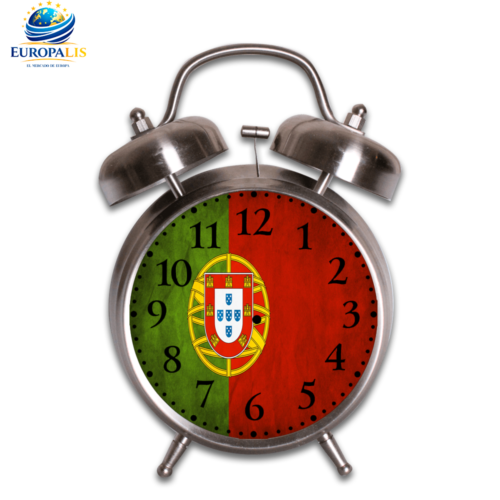 Reloj Despertador Bandera Portugal