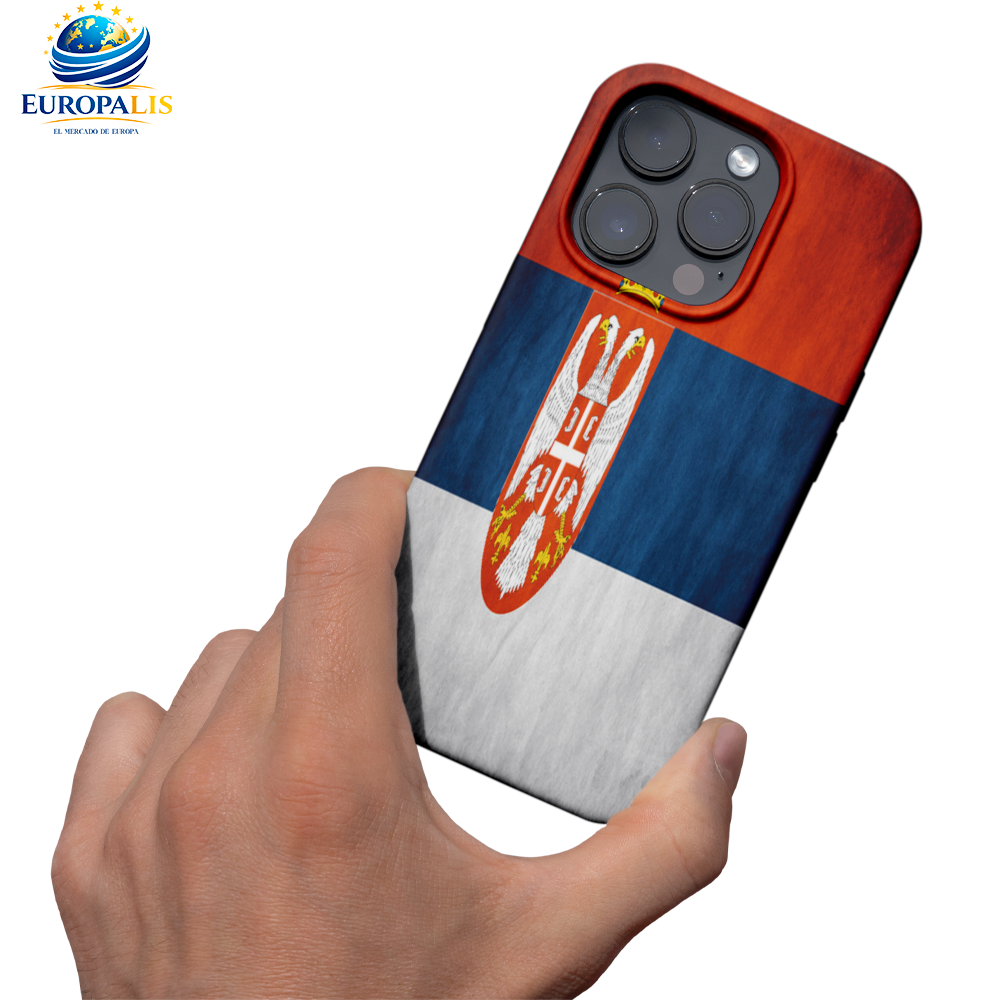 Funda Móvil Bandera Serbia