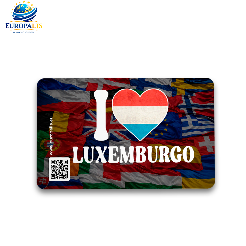 Imán I Love Luxemburgo