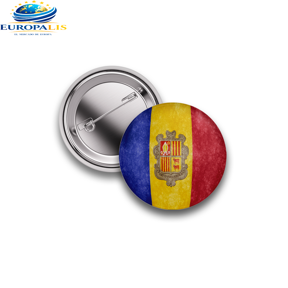 Pin Bandera Andorra
