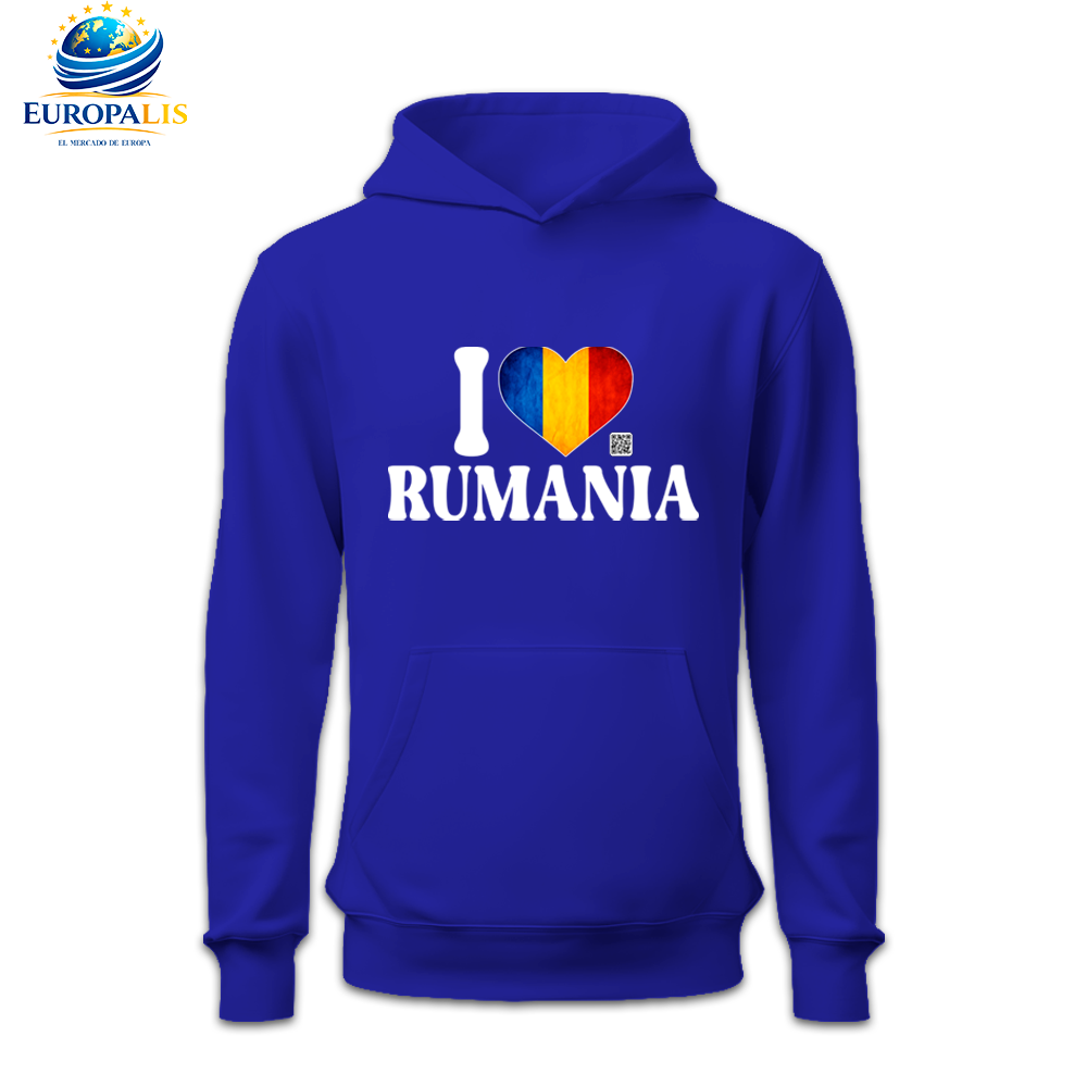 Sudadera con Capucha Rumanía