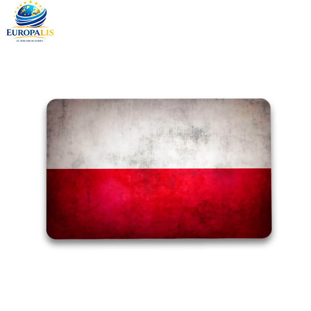 Pegatina Bandera Polonia