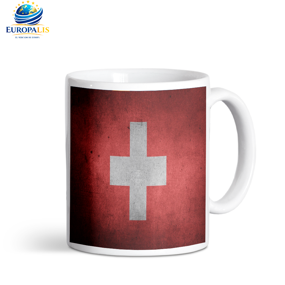 Taza Bandera Suiza