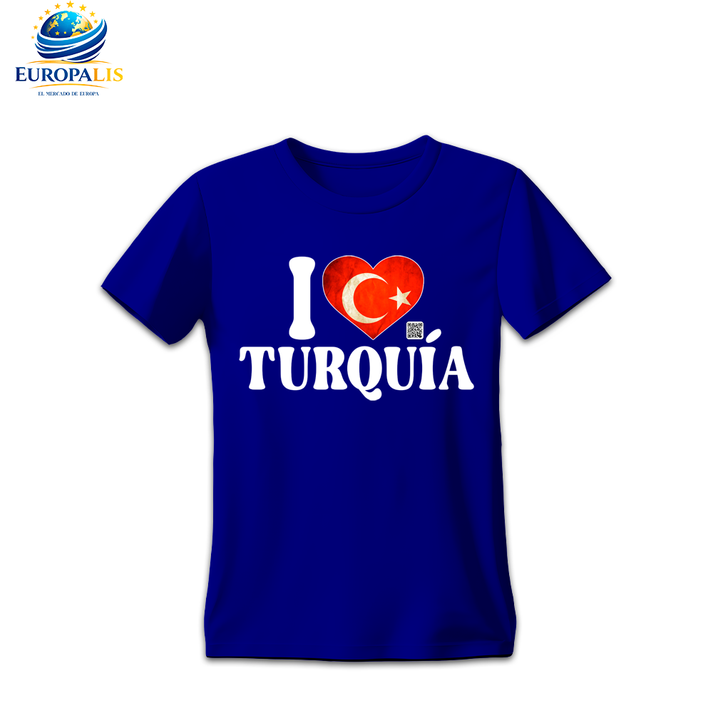 Camiseta Bandera Turquía